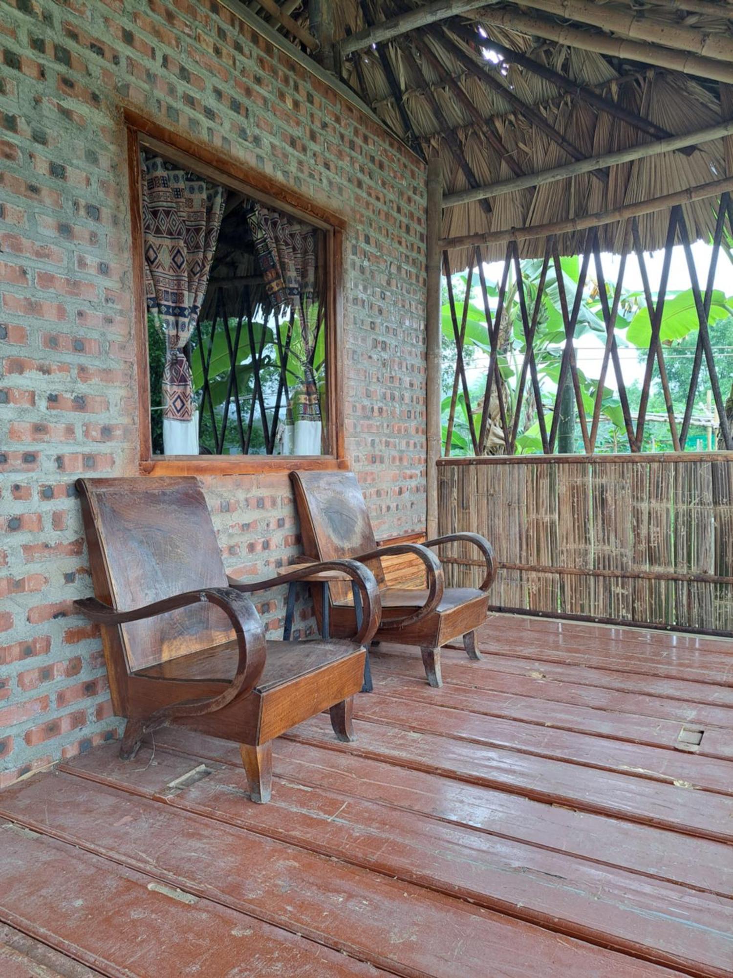 Homestay Field - Bungalow, Ha Giang Loop Tour, Motorbikes Rental ภายนอก รูปภาพ